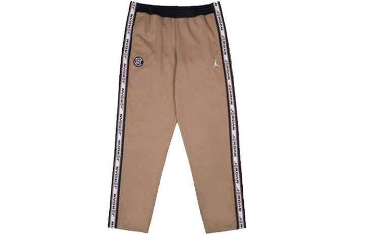 Jordan Jordan x Clot Knitted Sweatpants US Version Men's Brown