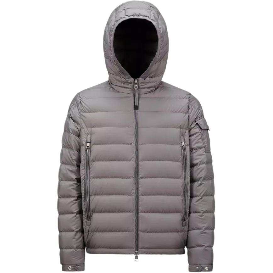 Moncler Moncler Galion Short Down Jacket Down Jacket Unisex Dark Gray