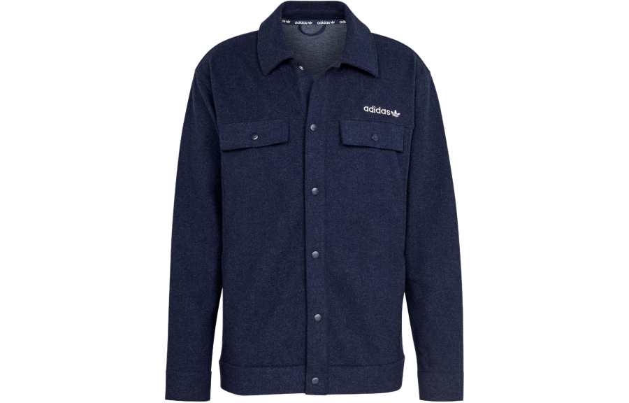 Adidas Originals Premium Overshirt Jackets & Coats Men's Dark Indigo