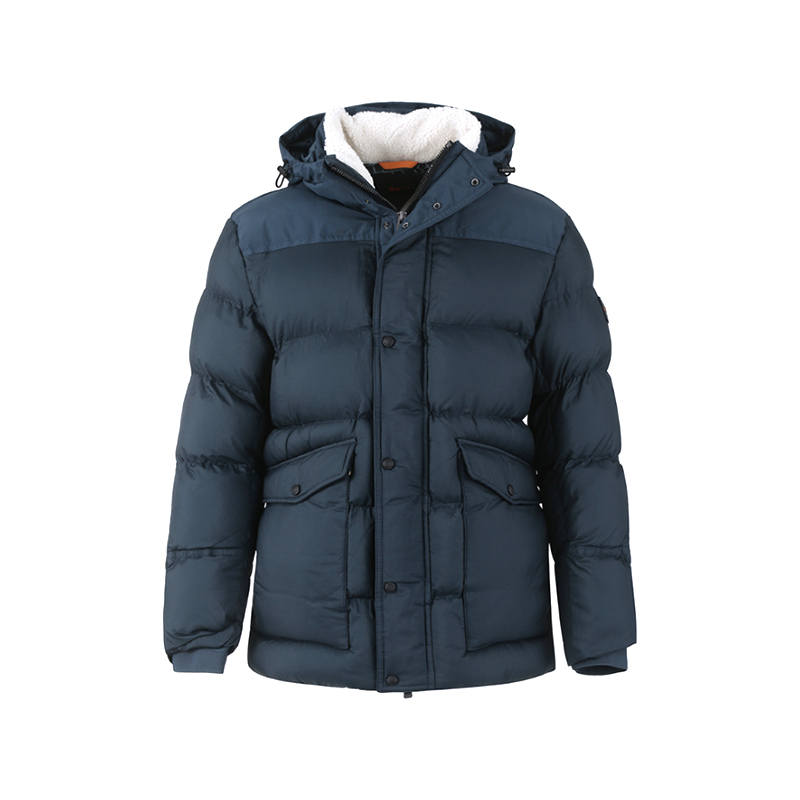 HUGO BOSS HUGO BOSS Puffer Jacket Men's Peacock Blue