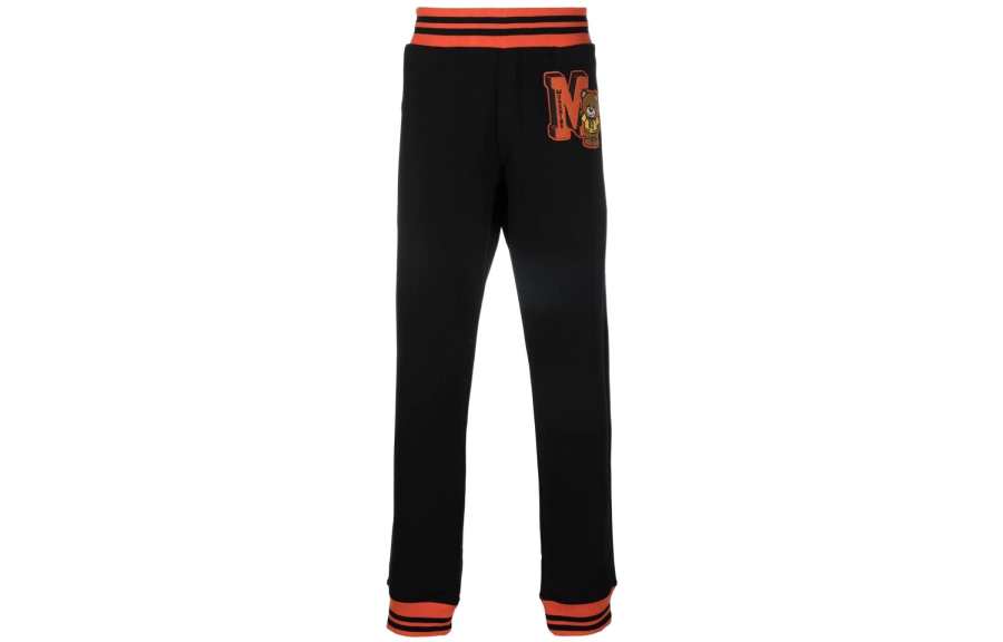 MOSCHINO MOSCHINO Logo Patch Track Pants