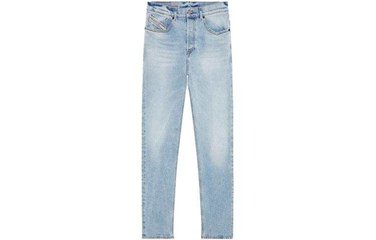 DIESEL Jeans Men's Washed Blue Moderate Tapered Pants