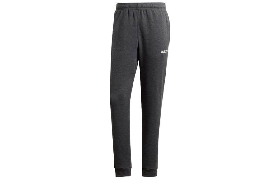 Adidas Adidas Knitted Sweatpants Men's Dark Gray Moderate Cuffed Pants