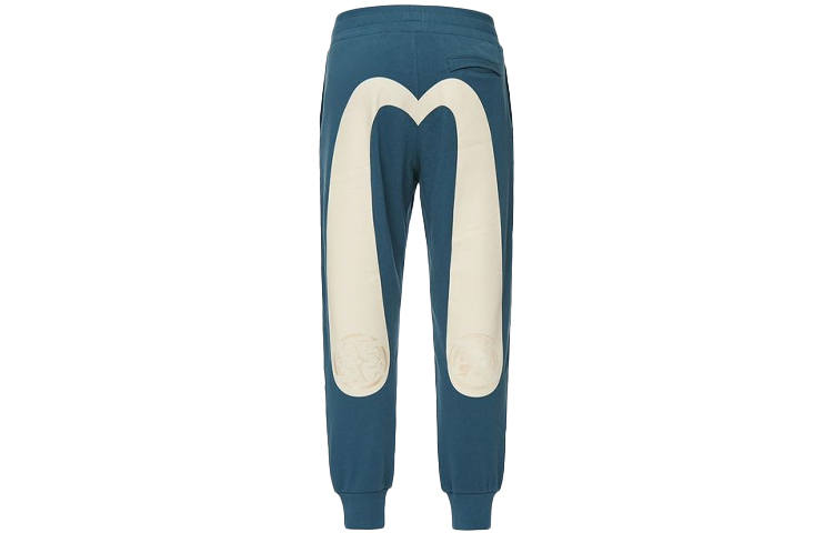 EVISU EVISU Knitted Sweatpants Men's Dark Blue