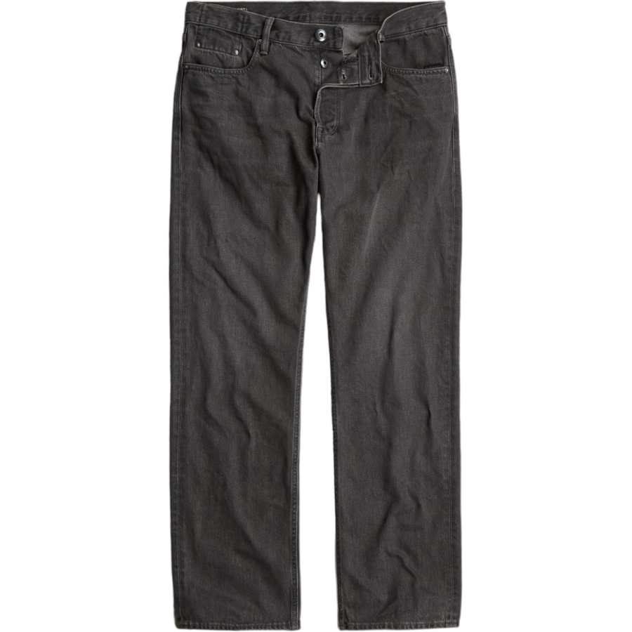 G-STAR RAW G STAR RAW Jeans Men's Gray Moderate Straight Fit Pants