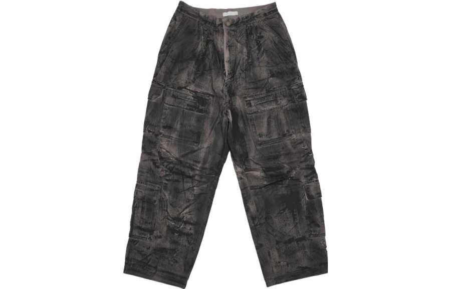 Undermycar Jeans Men's Black Moderate Straight Fit Pants