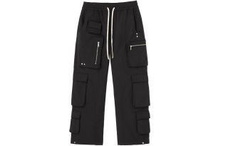 FIRE 2 COLD EGO Casual Pants Unisex Black