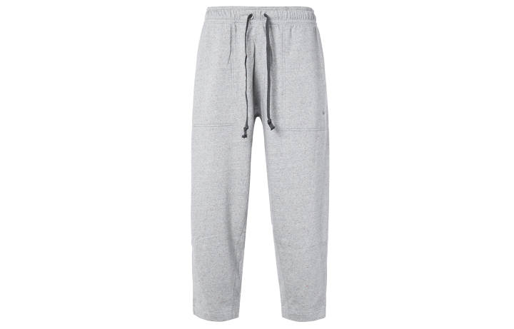 Nike Nike Knitted Sweatpants Men's Gray Moderate Straight Fit Pants
