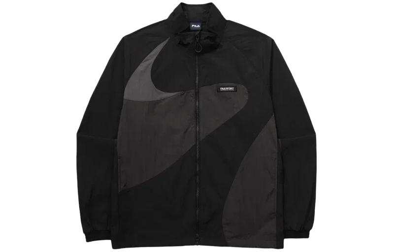 FILA Jackets & Coats Unisex Black