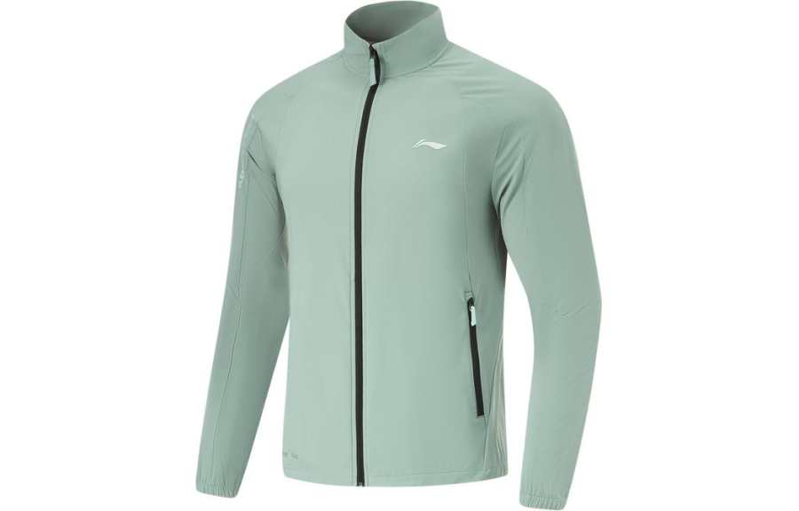 Li-Ning Li Ning Fitness Series Trench Coat Men's Lake Green