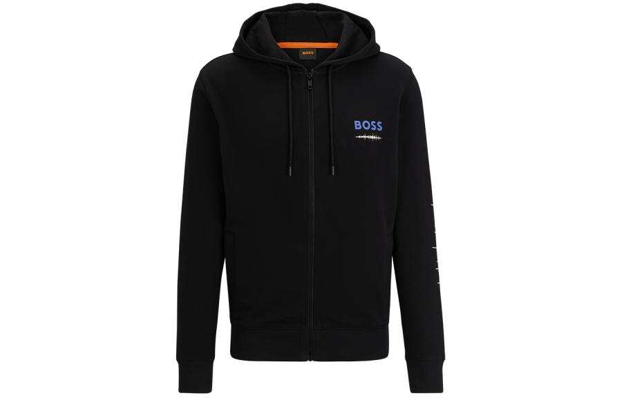 HUGO BOSS Boss Graphic print Hooded Jacket