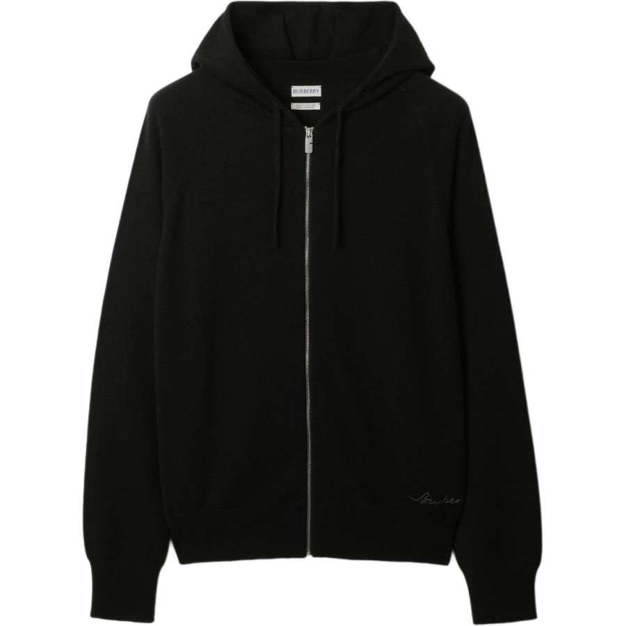 Burberry Cashmere Zip fastening Hoodie