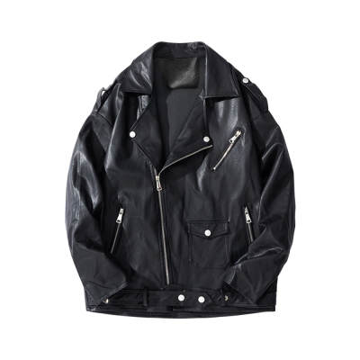 IL SARTO Leather Jacket Unisex Black