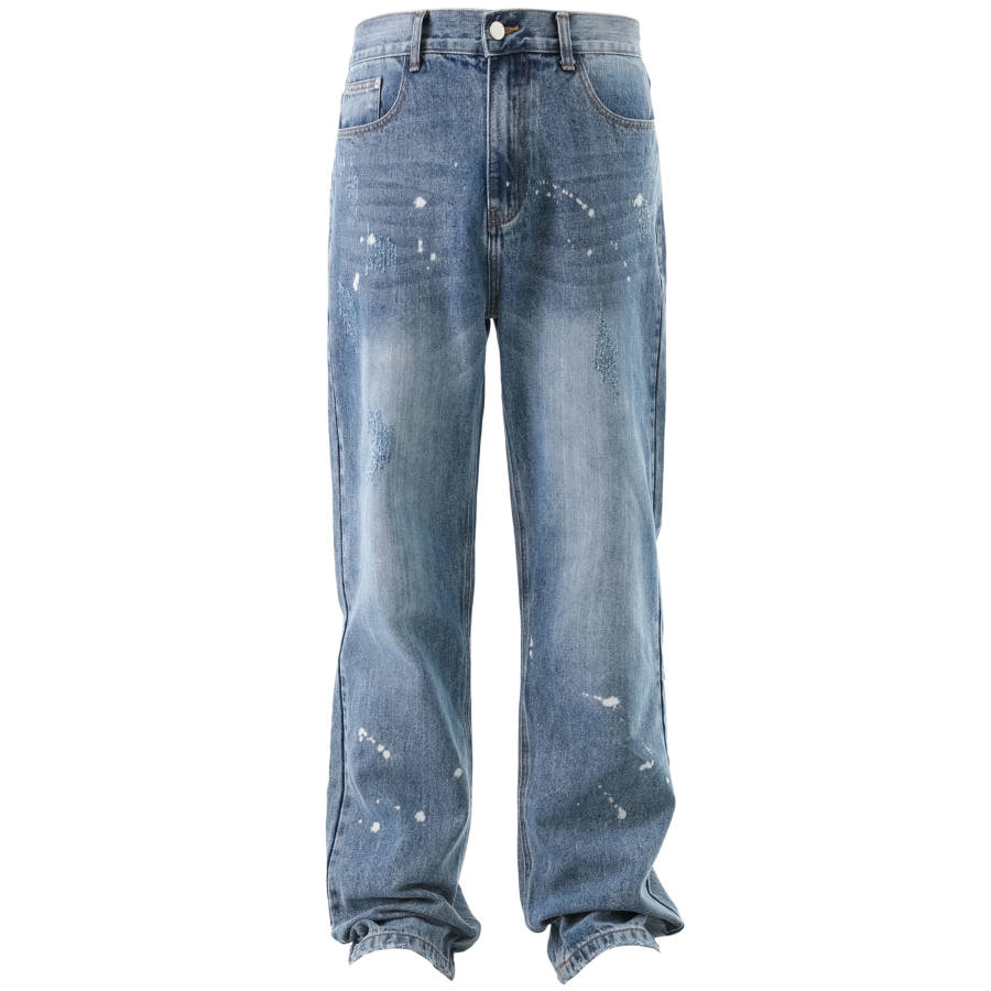 GNOMESHGH Jeans Unisex Moderate Straight Fit Pants