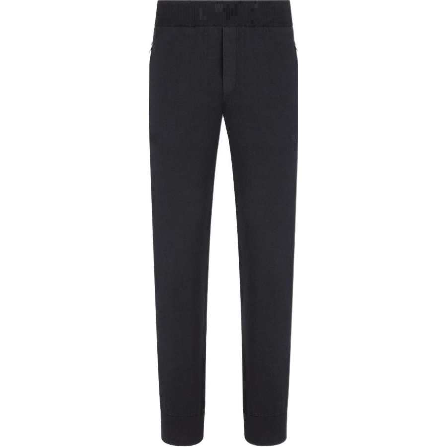 DIOR FW22 Knitted Sweatpants Men's Black
