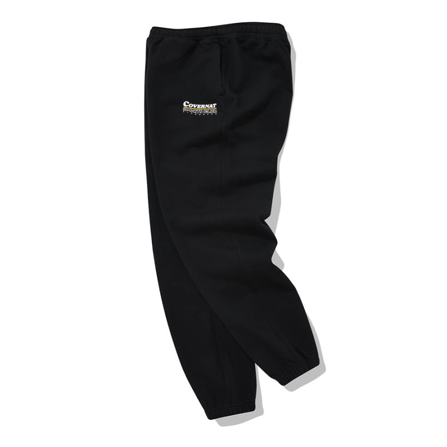 COVERNAT Knitted Sweatpants Unisex Black