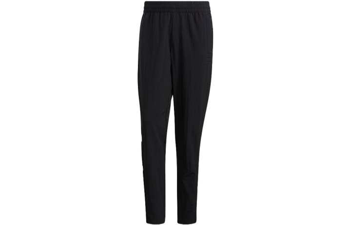 Adidas Adidas Knitted Sweatpants Men's Black Moderate Cuffed Pants