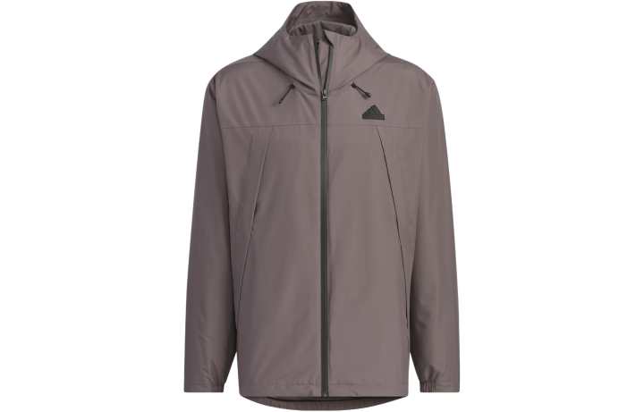 Adidas Adidas Woven Jacket Jackets & Coats Men's Charcoal Gray