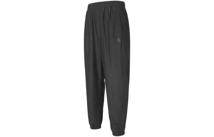 Adidas Adidas Knitted Sweatpants Men's Carbon Black Moderate Cuffed Pants