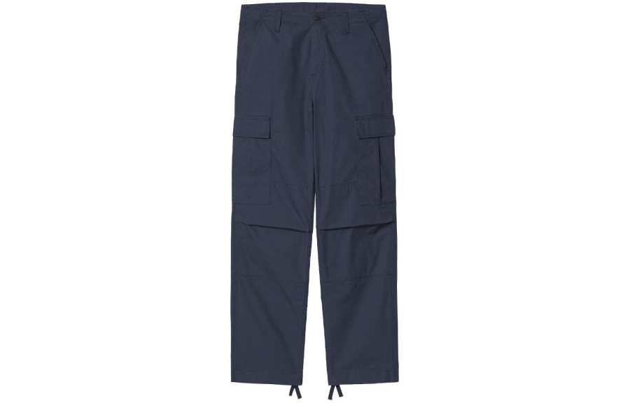 Carhartt WIP Logo Patch Straight Leg Pants