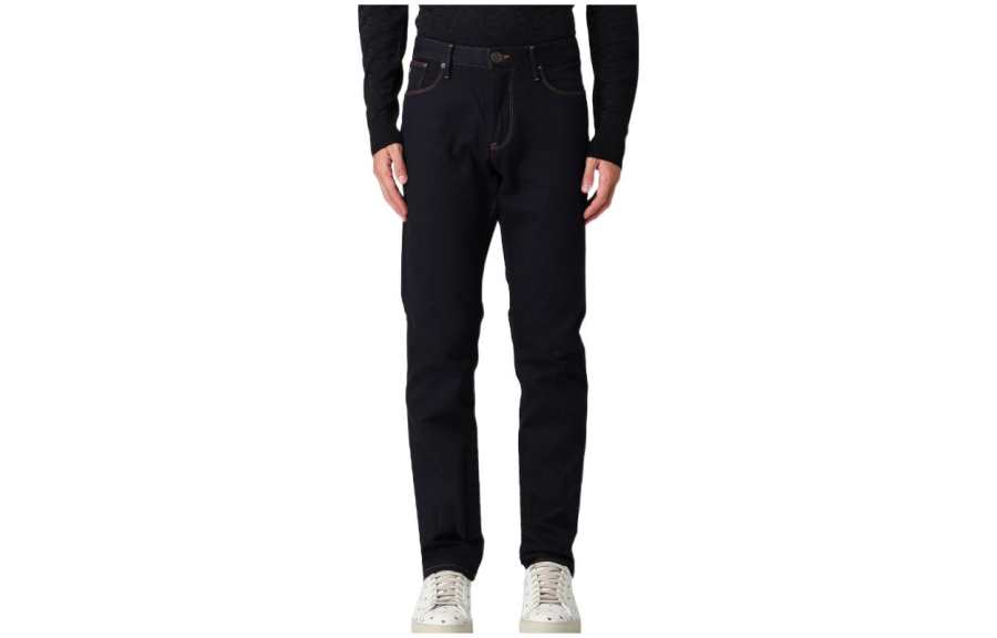 EMPORIO ARMANI Mid-rise Straight-leg Jeans