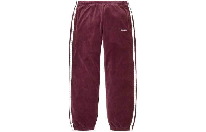 Supreme Supreme Studded Velour Track Pant