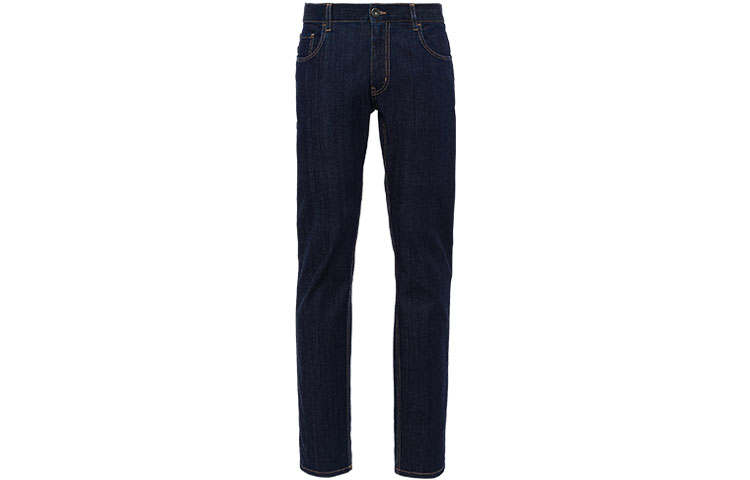 PRADA PRADA Jeans Men's Blue Moderate Straight Fit Pants