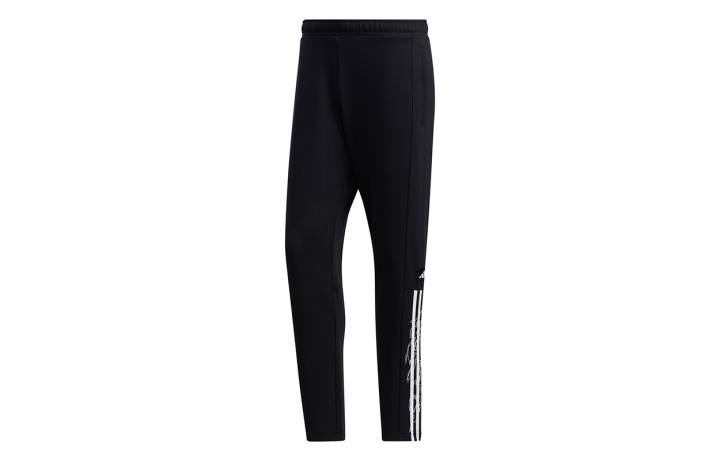 Adidas Adidas Knitted Sweatpants Men's Black Moderate Straight Fit Pants