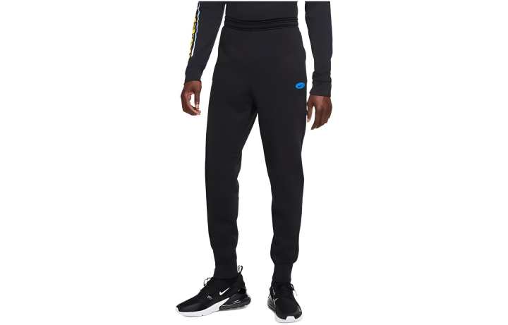 Nike Nike Knitted Sweatpants Men's Black Thickened Cuffed Pants