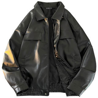 GNOMESHGH Leather Jackets & Coats Unisex