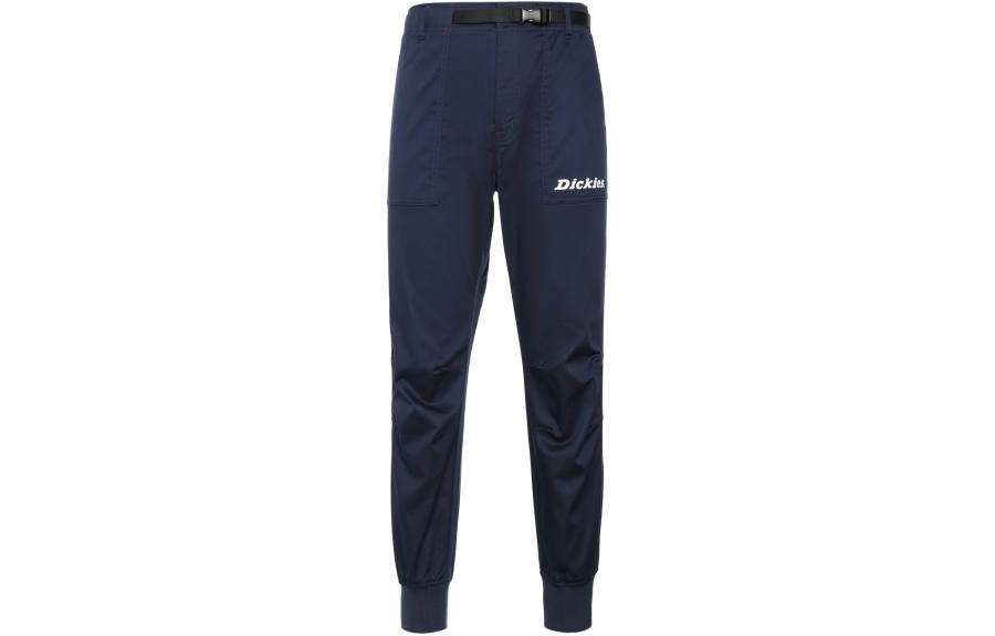 Dickies Casual Pants Men's Dark Navy Blue Moderate Cuffed Pants