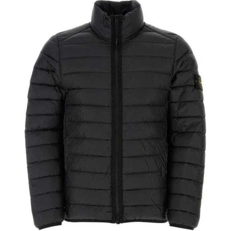 STONE ISLAND Zip-Up High Neck Padded Jacket