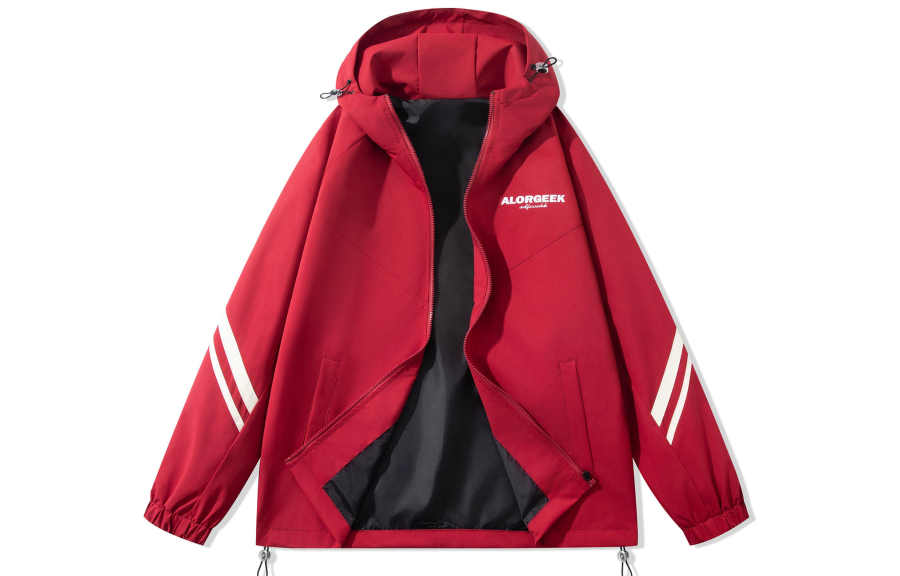 ALORGEEK Jackets Unisex Hooded Moderate Other