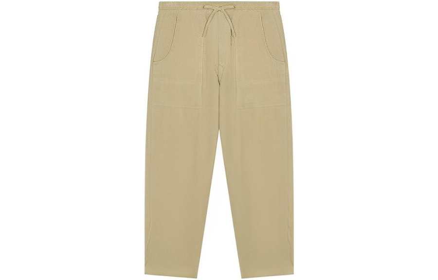 New Balance New Balance Knitted Sweatpants Men's Khaki Moderate Straight Fit Pants