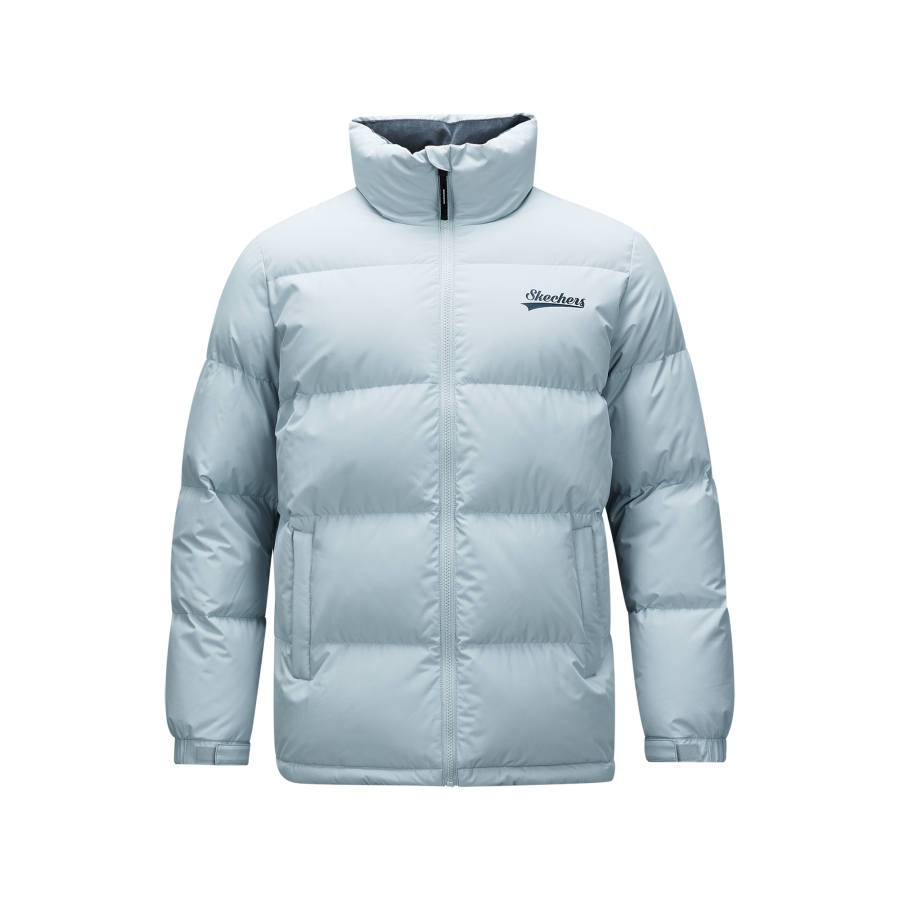 Skechers Skechers Down Jacket Unisex Light Blue