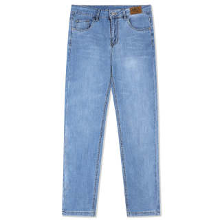 Antioffice Jeans Men's Thin Straight Fit Pants