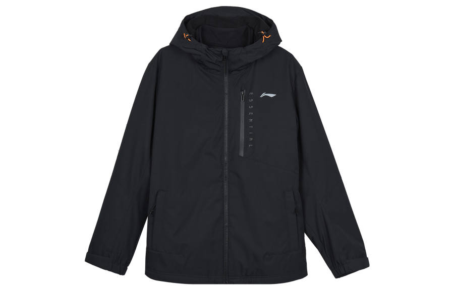 Li-Ning Li Ning Sports Fashion Collection Trench Coat Unisex Black