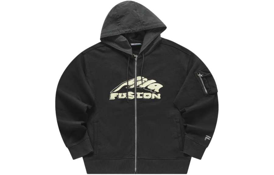 FILA FUSION Jackets & Coats Unisex Jet Black
