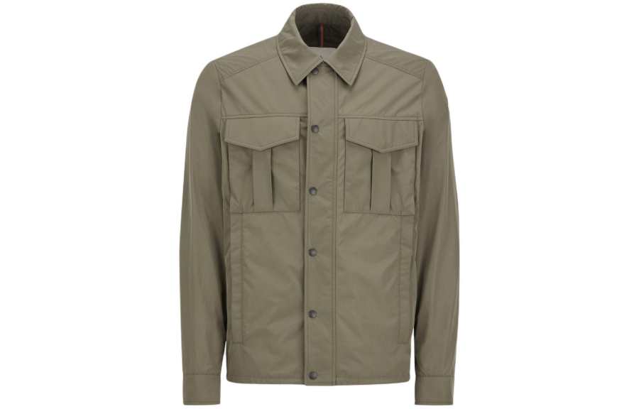 Moncler Moncler Frema Collared Button Up Jacket