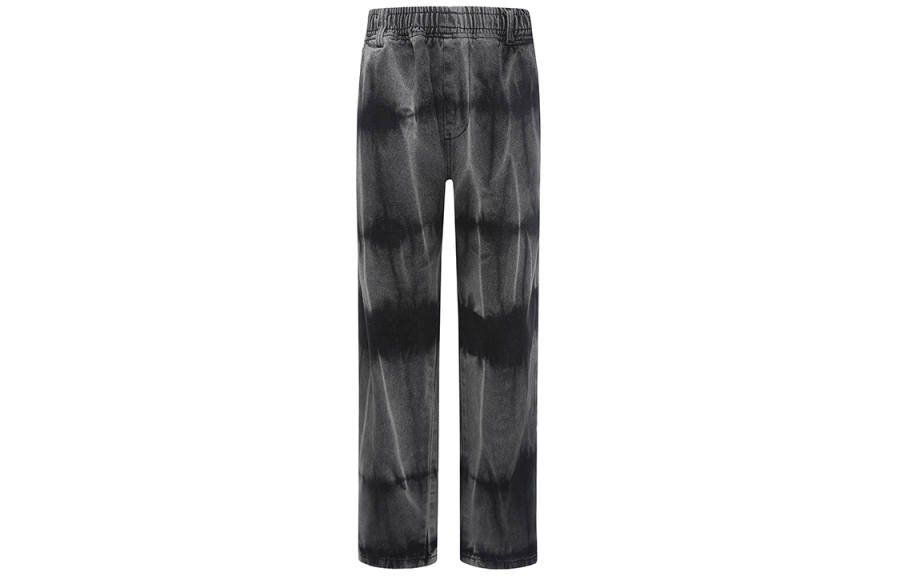 COOLALPACA Jeans Unisex Dark Gray Thin Straight Fit Pants