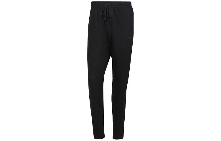 Adidas Originals Knitted Sweatpants Men's Black Moderate Slim Fit Pants