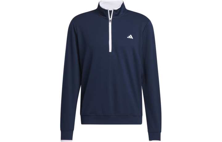 Adidas Adidas Lightweight Half Zip Top Jackets & Coats Men's Dark Blue