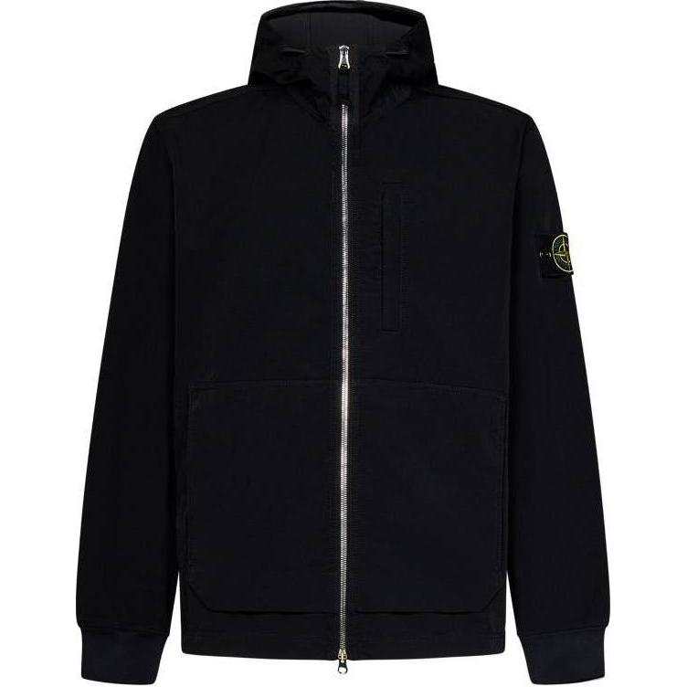 STONE ISLAND STONE ISLAND Compass Logo patch Hooded Jacket