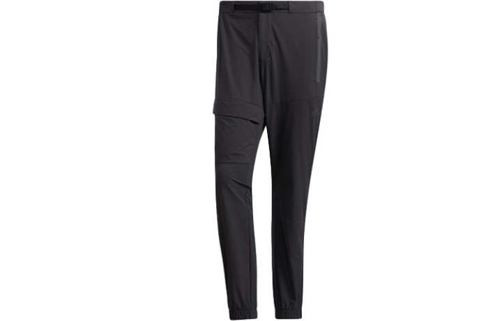 Adidas Adidas Knitted Sweatpants Men's Black Moderate Straight Fit Pants