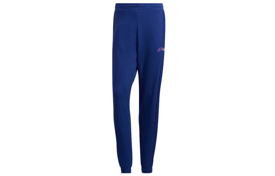 Adidas Originals MR Knitted Sweatpants Men's Blue Moderate Cuffed Pants