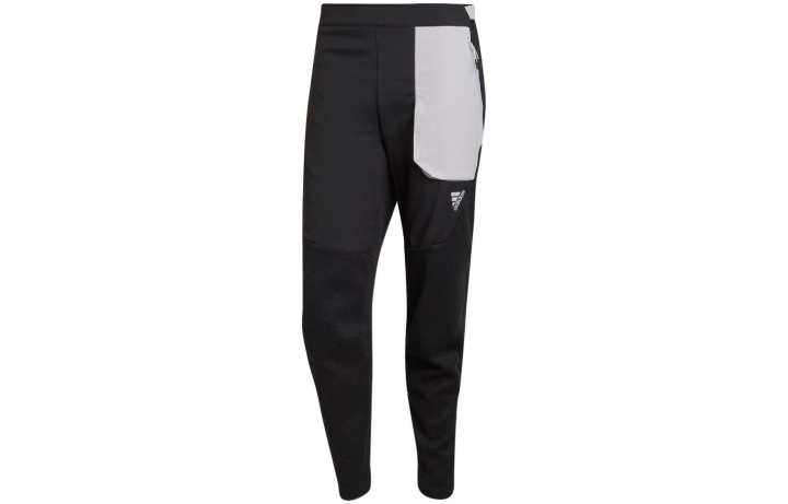 Adidas Adidas Knitted Sweatpants Men's Black Moderate Straight Fit Pants