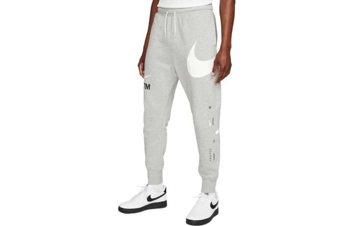 Nike Nike Knitted Sweatpants Men's Gray Moderate Cuffed Pants