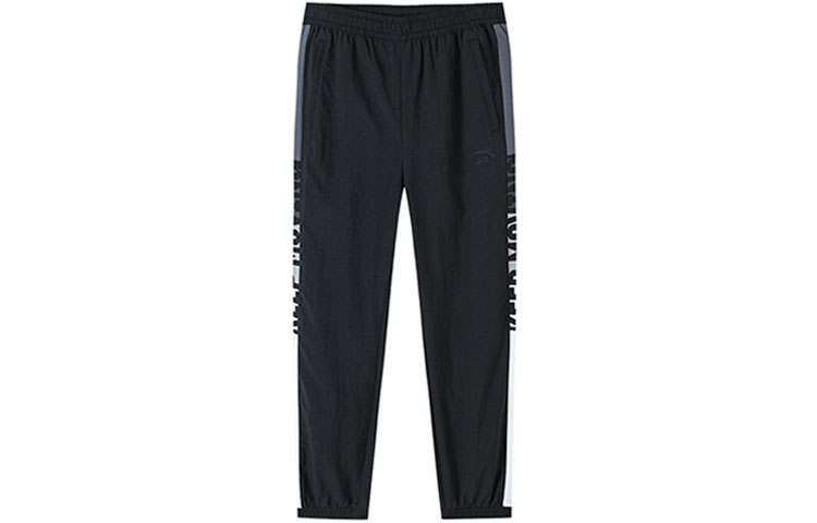 ANTA ANTA Life Collection Knitted Sweatpants Men's Black Moderate Other