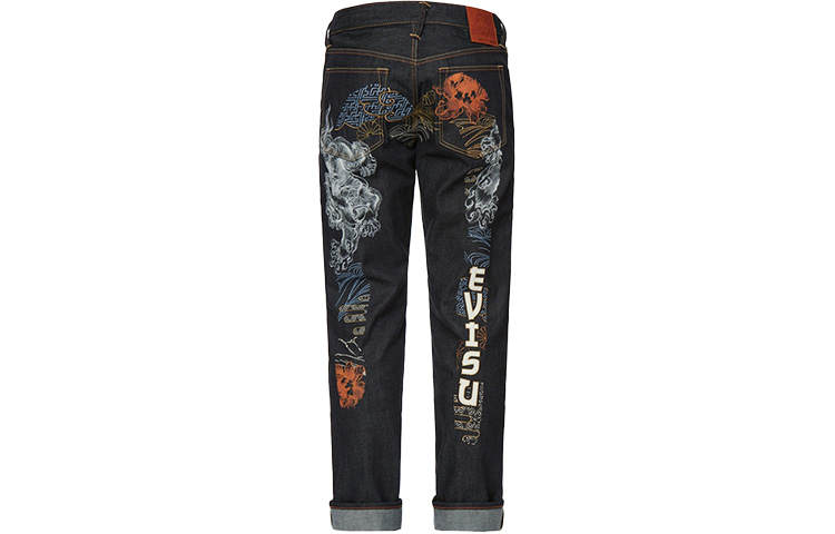 EVISU EVISU SS22 Jeans Men's Denim Blue