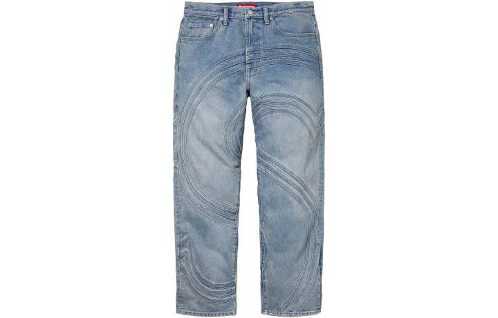 Supreme Supreme S Logo Loose Fit Jean